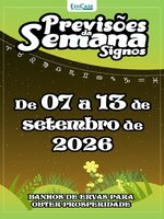 Previsões da Semana